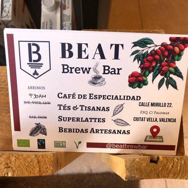 Das Foto wurde bei BEAT | Brew Bar | Shop von ᴡ K. am 12/14/2018 aufgenommen