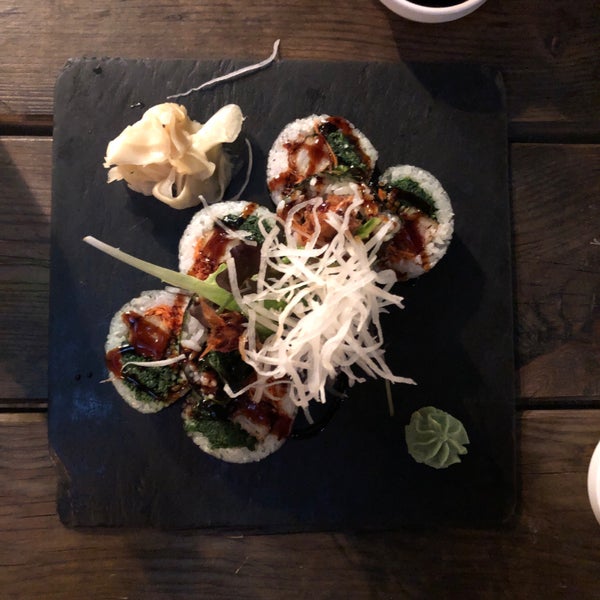 Photo taken at Seoulkitchen Korean BBQ &amp; Sushi by Matthias on 4/24/2019
