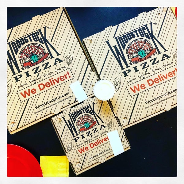 4/20/2020 tarihinde Matthiasziyaretçi tarafından Woodstock&#39;s Pizza'de çekilen fotoğraf