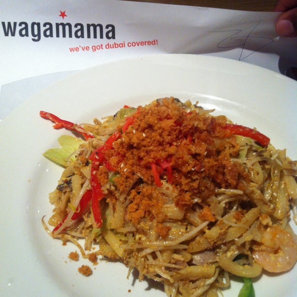 Photo taken at wagamama by Sheldon on 5/11/2013