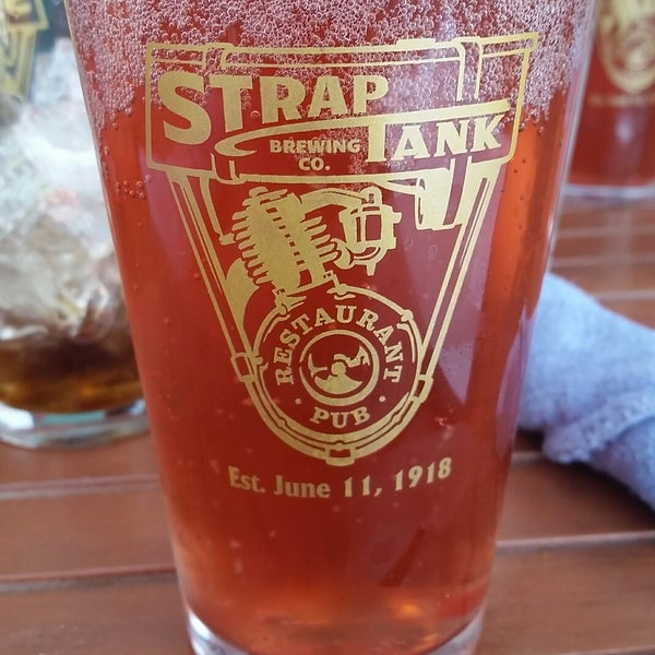 Photo taken at Strap Tank Brewery by Jay D. on 6/4/2017