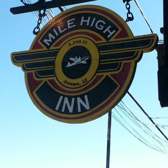 Photo taken at Mile High Grill and Inn by Kathy D. on 10/29/2012