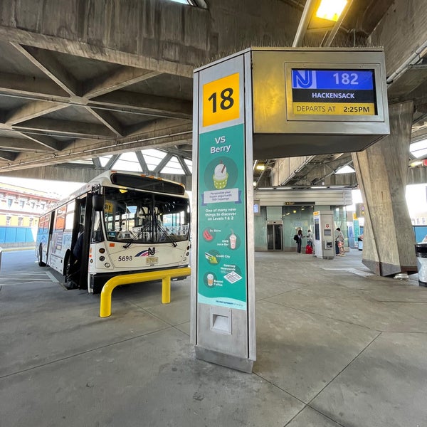 GWB Bus Station Jitney Terminal Hudson Heights New York, NY