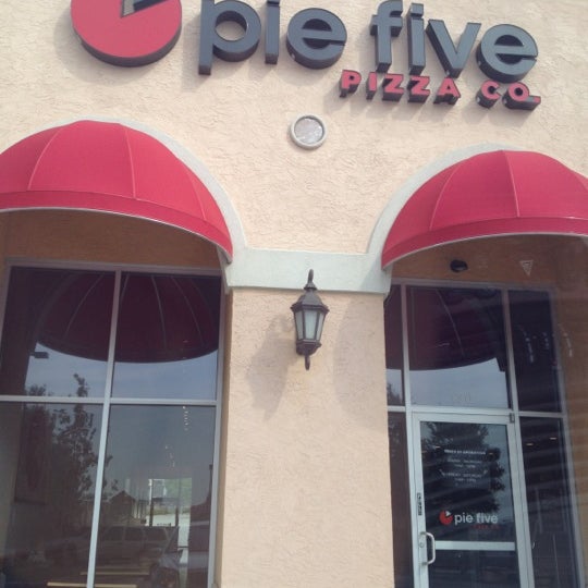 Photo taken at Pie Five Pizza by Shariq C. on 10/2/2012