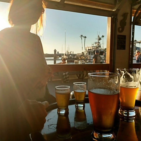 Photo taken at King Harbor Brewing Company Waterfront Tasting Room by Nikita S. on 11/14/2016