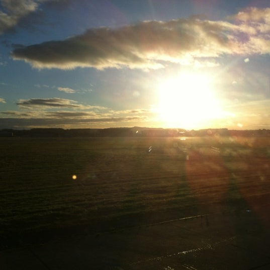 Photo taken at Aberdeen International Airport (ABZ) by Me Y. on 10/8/2012
