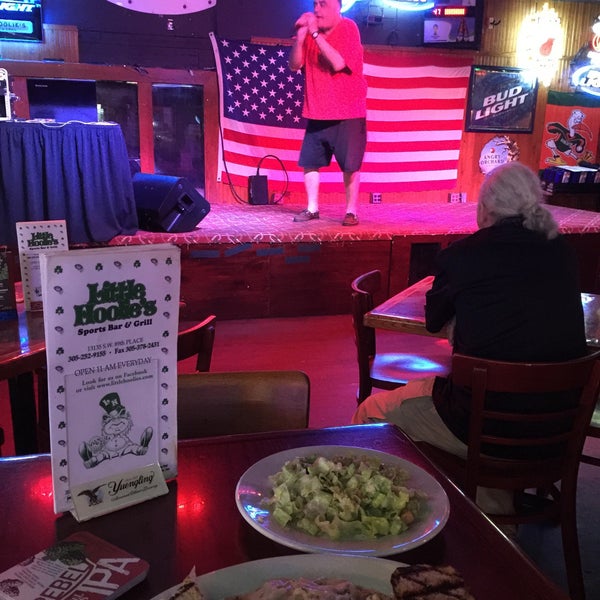 Photo taken at Little Hoolie&#39;s Sports Bar by David P. on 8/3/2015