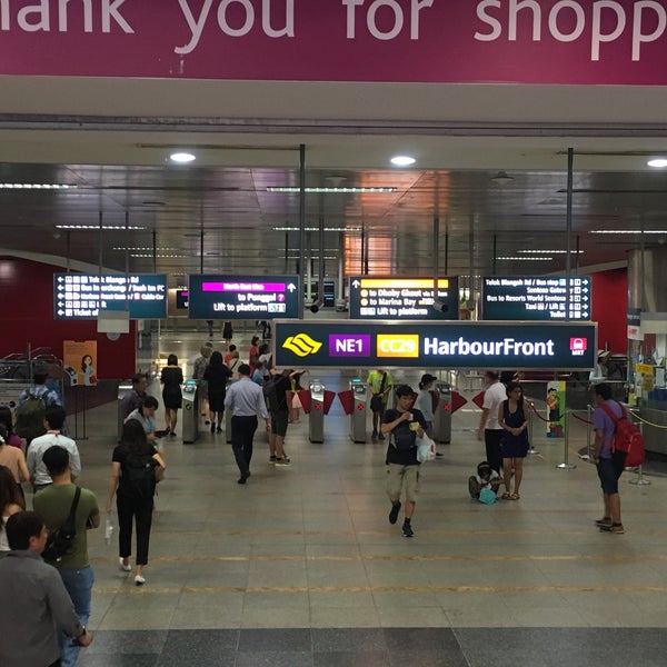 Harbourfront Mrt Station Exit Clipart