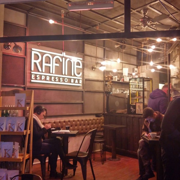 Photo taken at Rafine Espresso Bar by Elif Ü. on 1/20/2018