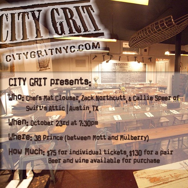 Photo taken at City Grit Culinary Salon by C.K. C. on 10/22/2013