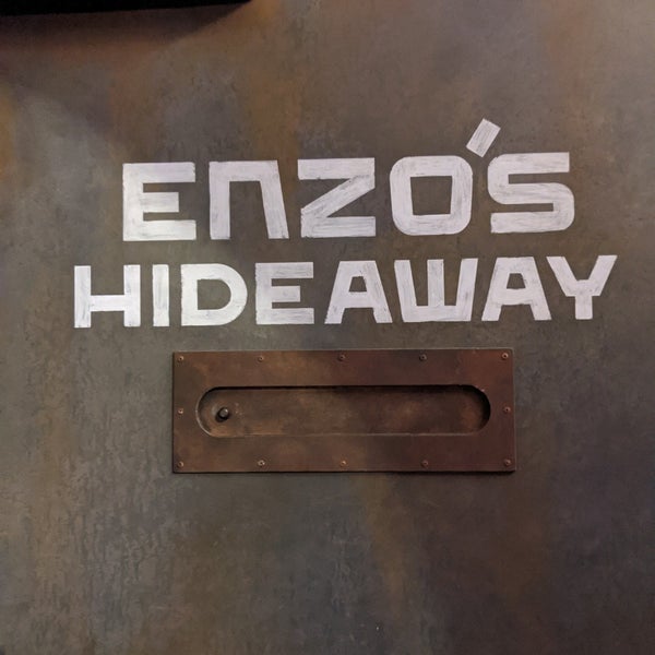 Photo taken at Enzo&#39;s Hideaway Tunnel Bar by Adam P. on 12/14/2019