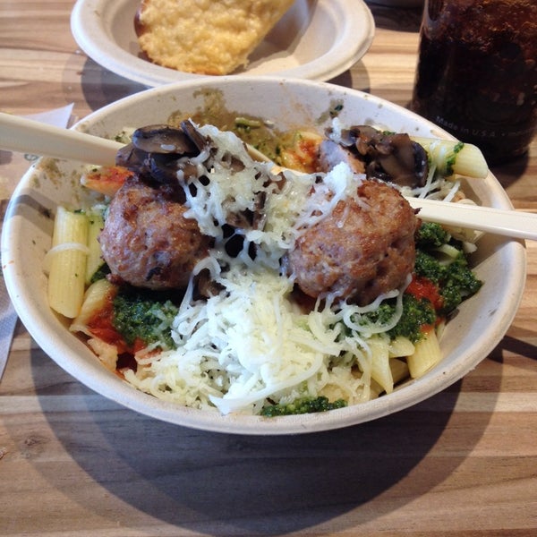 Photo taken at Slotted Spoon Meatball Eatery by Gary on 1/12/2014