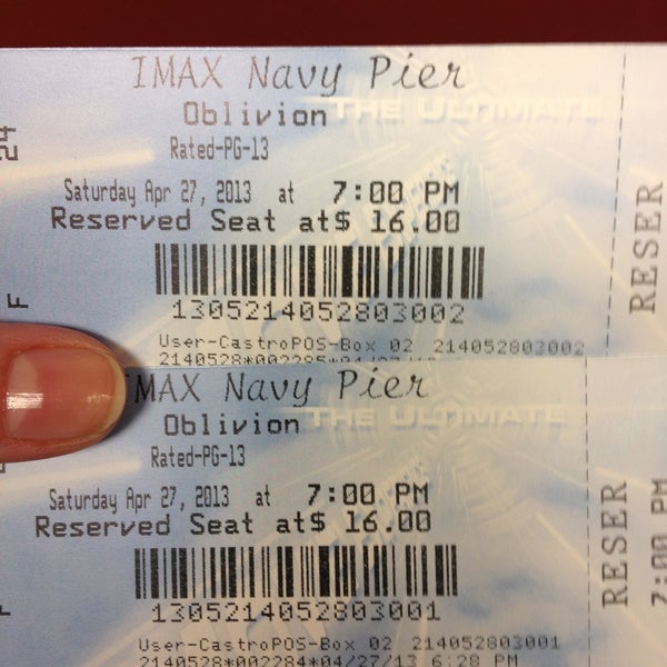 Photo taken at Navy Pier IMAX by Cait-Elise on 4/27/2013