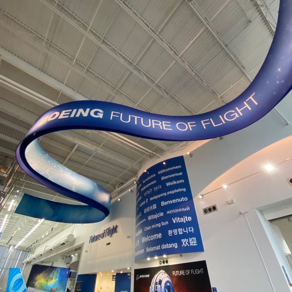 Foto diambil di Future of Flight Aviation Center &amp; Boeing Tour oleh Ray Q. pada 3/9/2024