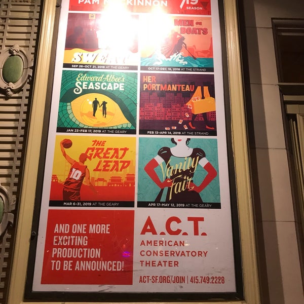 Photo taken at American Conservatory Theater by Bkwm J. on 6/29/2018