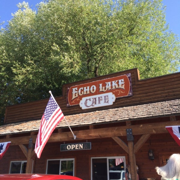 Photo taken at Echo Lake Cafe by J B. on 7/13/2014