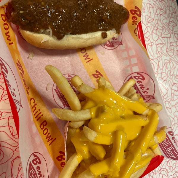 Photo taken at Ben&#39;s Chili Bowl by Charmaine D. on 1/2/2023