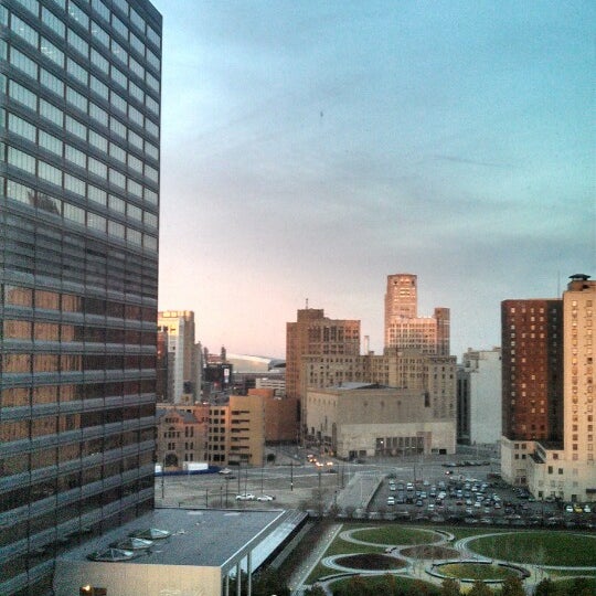 Photo taken at DTE Energy Headquarters by Laura M. on 11/13/2013