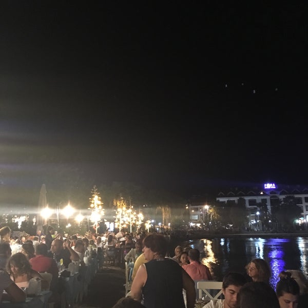 9/13/2016 tarihinde Gözde G.ziyaretçi tarafından JustDatça Beach &amp; Bistro'de çekilen fotoğraf