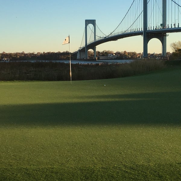 Photo taken at Trump Golf Links at Ferry Point by George on 11/14/2015
