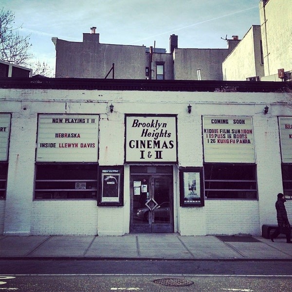 Photo taken at Brooklyn Heights Cinema by Amanda S. on 1/20/2014