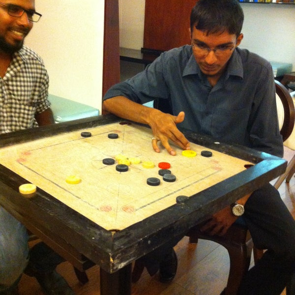 Nice place to chill out with friends.. playing carrom