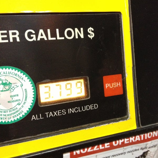 Shell Fuel Station in Fullerton