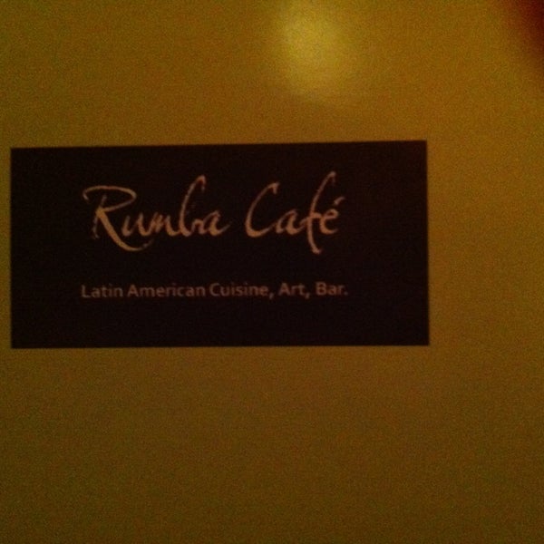 1/19/2013 tarihinde Scottziyaretçi tarafından Rumba Café'de çekilen fotoğraf