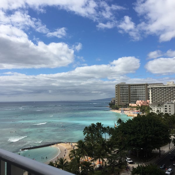 Photo taken at Pacific Beach Hotel Waikiki by Jenny B. on 1/21/2017