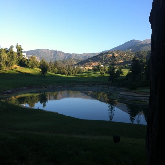 Photo taken at Club de Golf Valle Escondido by Claudia Garabatos on 12/13/2012