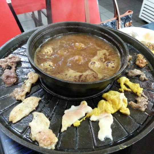 Photo taken at Syaz Buffet Steamboat &amp; Grill by Ayie S. on 11/10/2012