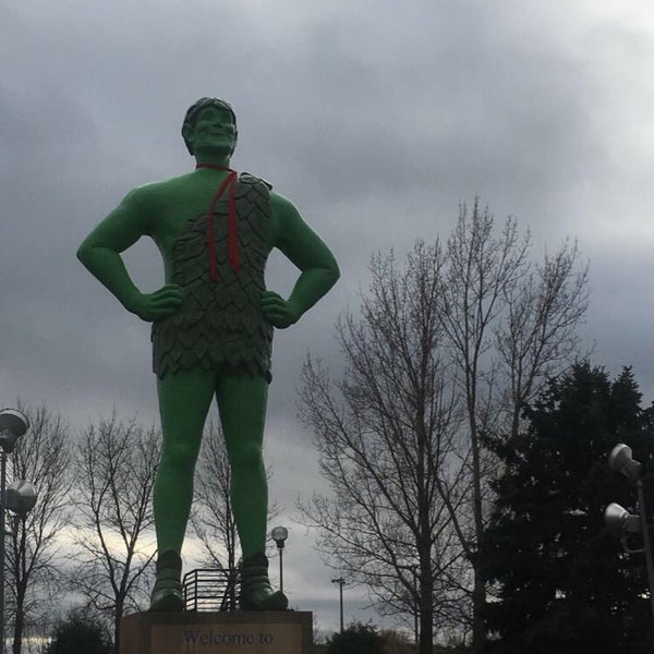 Photo taken at Jolly Green Giant Statue by Jake R. on 11/25/2016