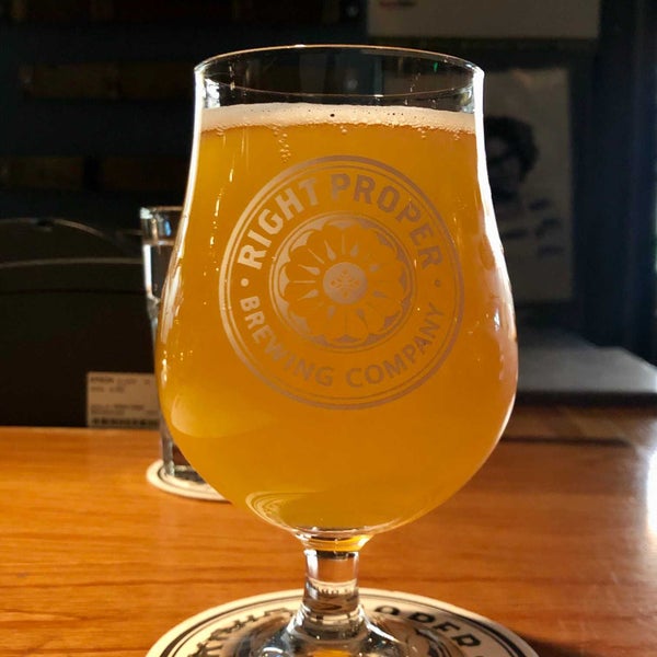 Photo taken at Right Proper Brewing Company by Jake R. on 2/21/2020