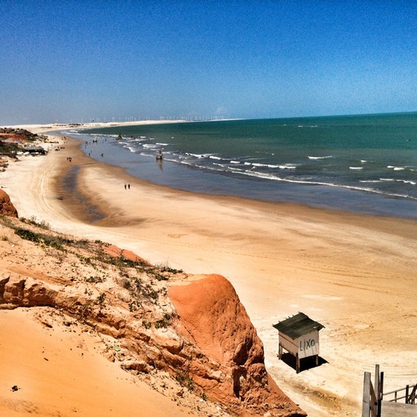 Praia de Canoa Quebrada Beach in Aracati