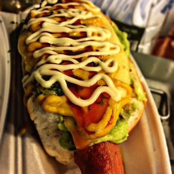 10/5/2016에 Juan C.님이 Jack&#39;s Chili Hot Dogs에서 찍은 사진