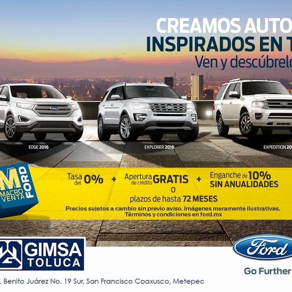  Fotos en Ford Gimsa Toluca