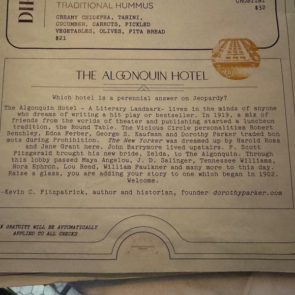 Foto scattata a The Algonquin Hotel, Autograph Collection da Sasha il 2/18/2024