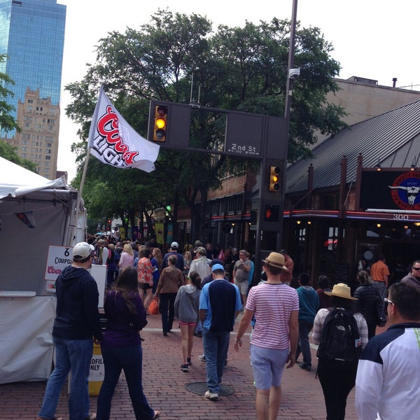 Photo taken at Sundance Square by Darrin B. on 4/21/2013
