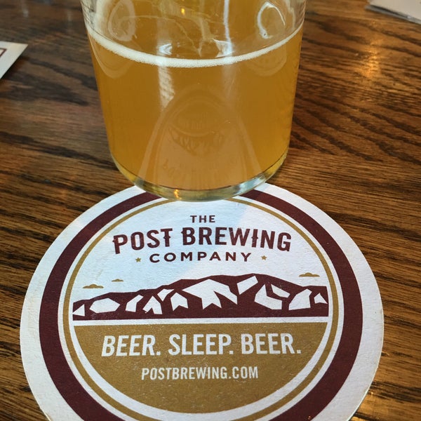 Photo taken at The Post Brewing Company by Kevin on 9/16/2018