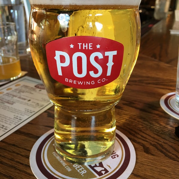Photo taken at The Post Brewing Company by Kevin on 9/16/2018