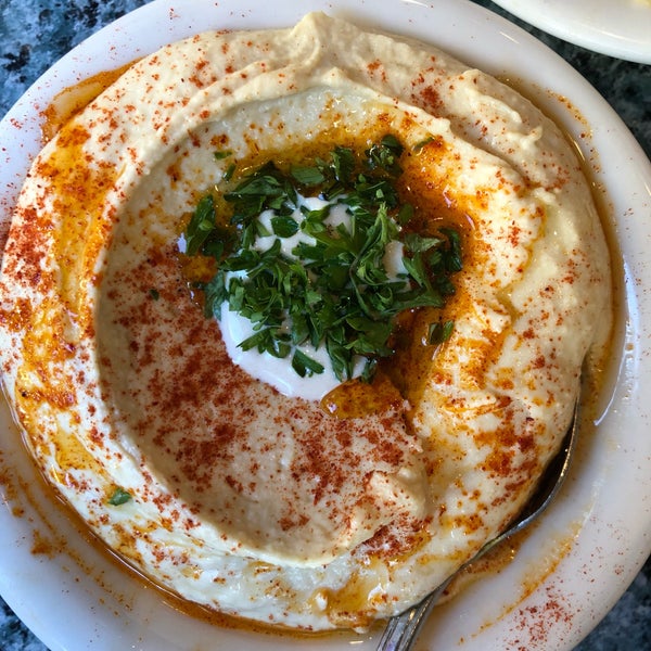 Photo taken at Oren&#39;s Hummus by Shirley L. on 7/29/2019