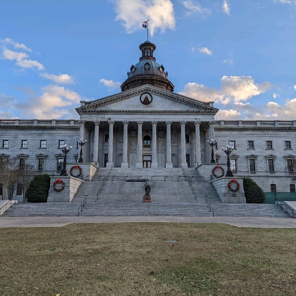 Foto diambil di South Carolina State House oleh Marty F. pada 1/1/2022