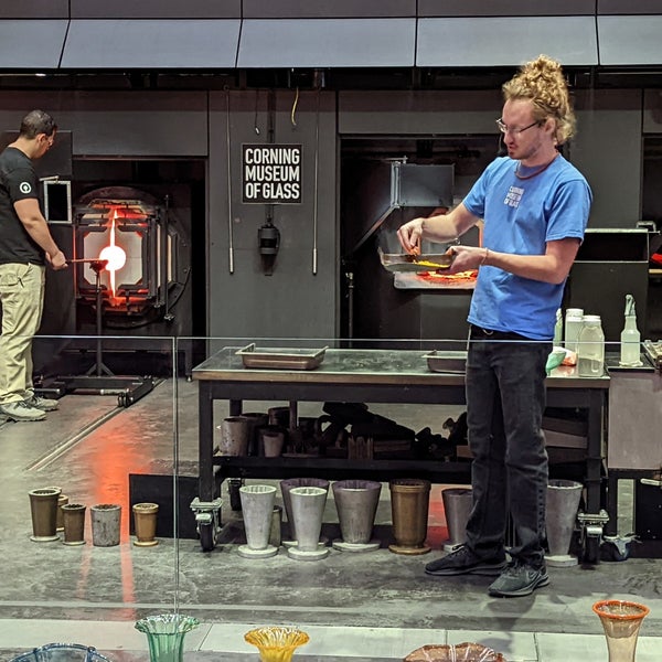 Photo taken at Corning Museum of Glass by Marty F. on 10/2/2022