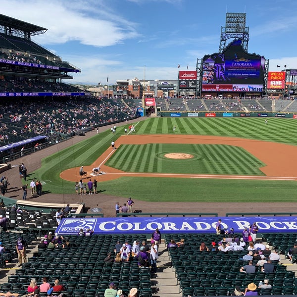 Photos at Coors Field Section 124 Row 17 Ballpark 1 tip from 89