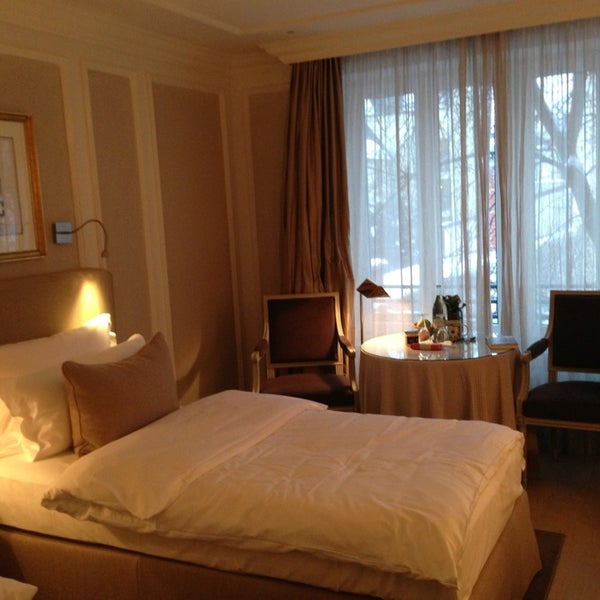 Photo taken at Hotel München Palace by Karina on 2/15/2013
