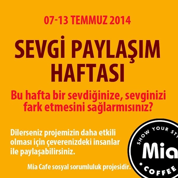 Foto tomada en Mia Coffee  por Mehmet Akif K. el 7/6/2014