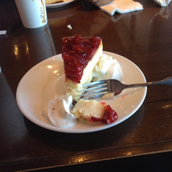Yummy cheesecake!