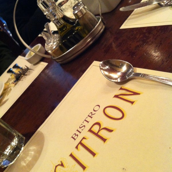 Photo taken at Bistro Citron by Lizzy on 1/2/2013