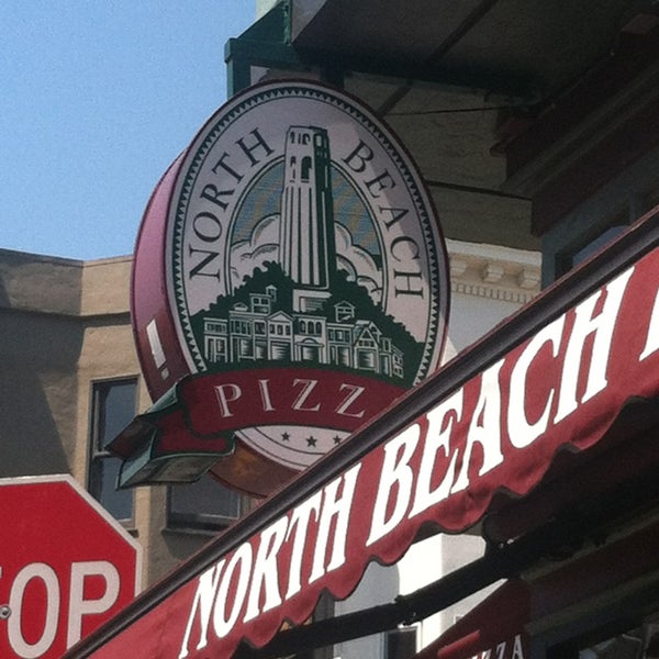 Photo taken at North Beach Pizza by Angel M. on 7/2/2013