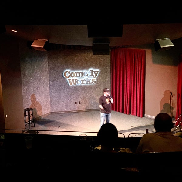 Photo taken at Comedy Works South at the Landmark by Richard G. on 9/6/2020